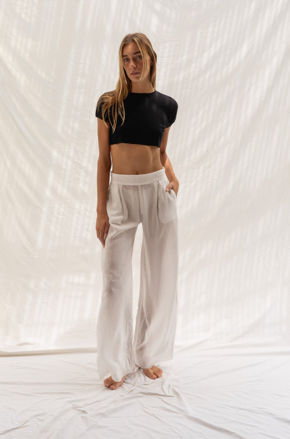 NICKI PANTS NATURAL