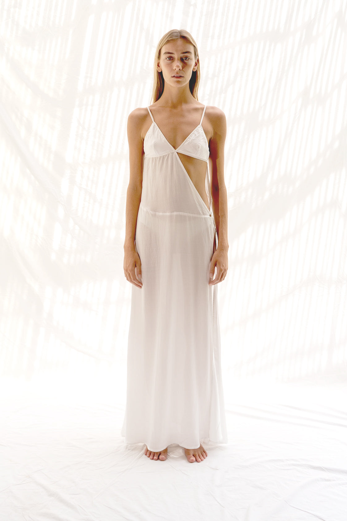 LAURENCE DRESS WHITE