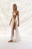 LAURENCE DRESS WHITE