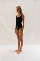 TANK TOP ECOVERO BLACK