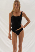 TANK TOP ECOVERO BLACK