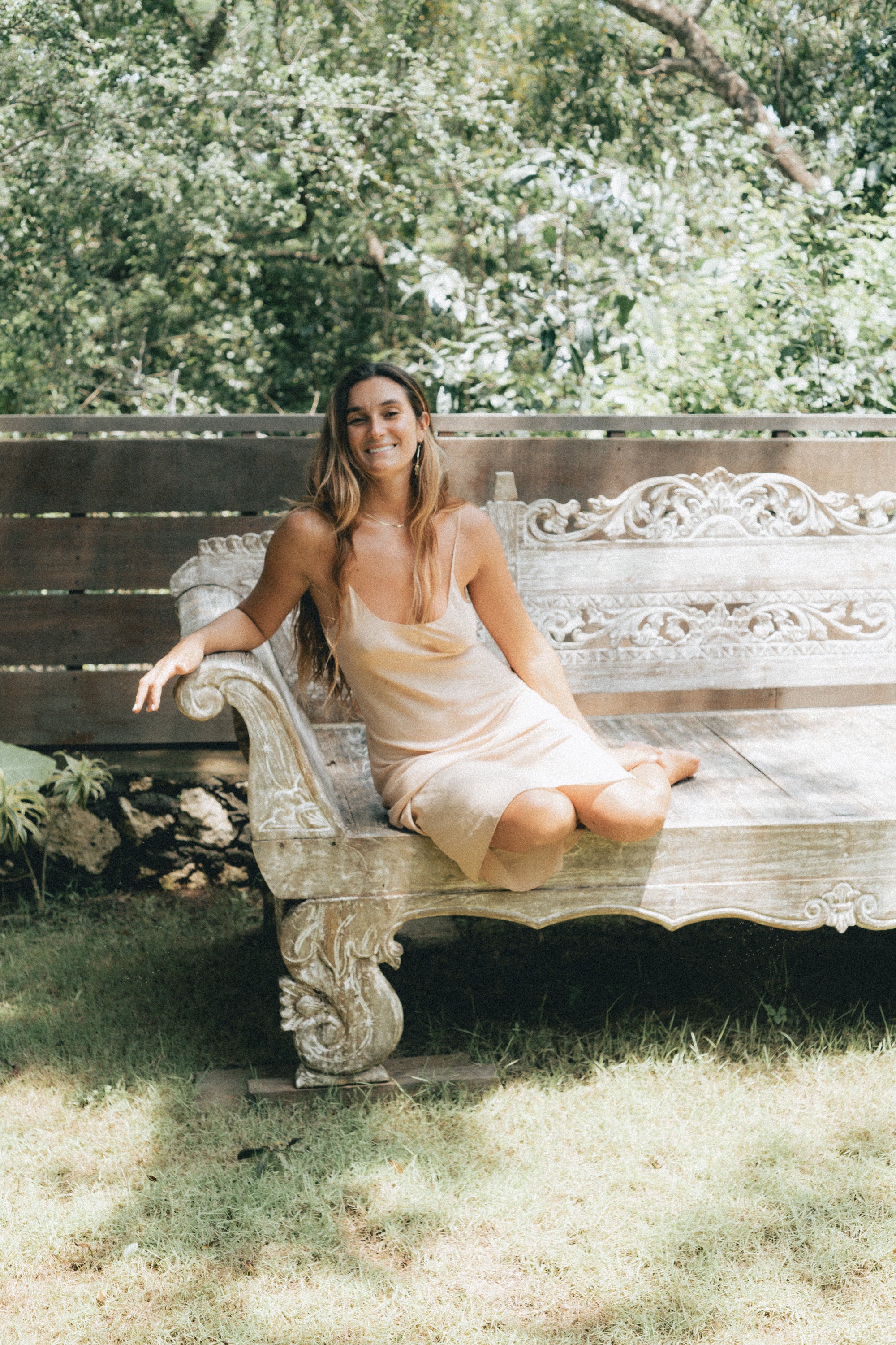 FLIRTY DRESS DUSTY PINK