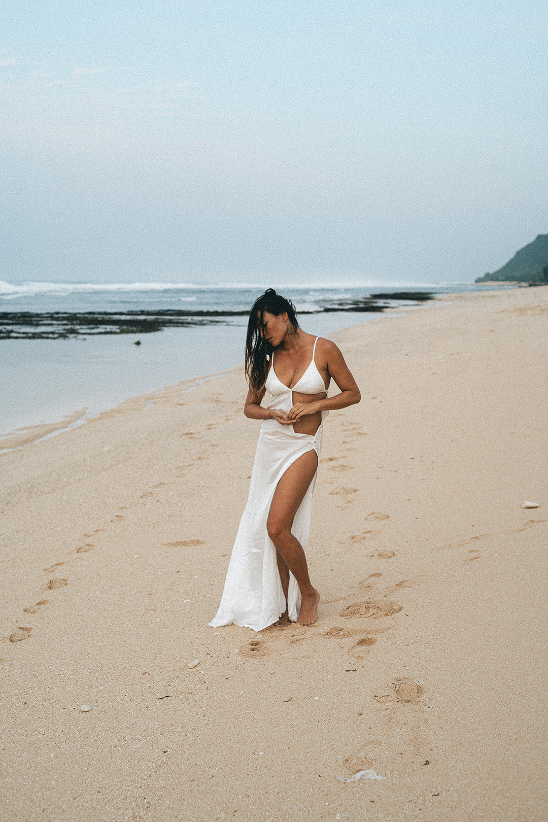 LAURENCE DRESS WHITE