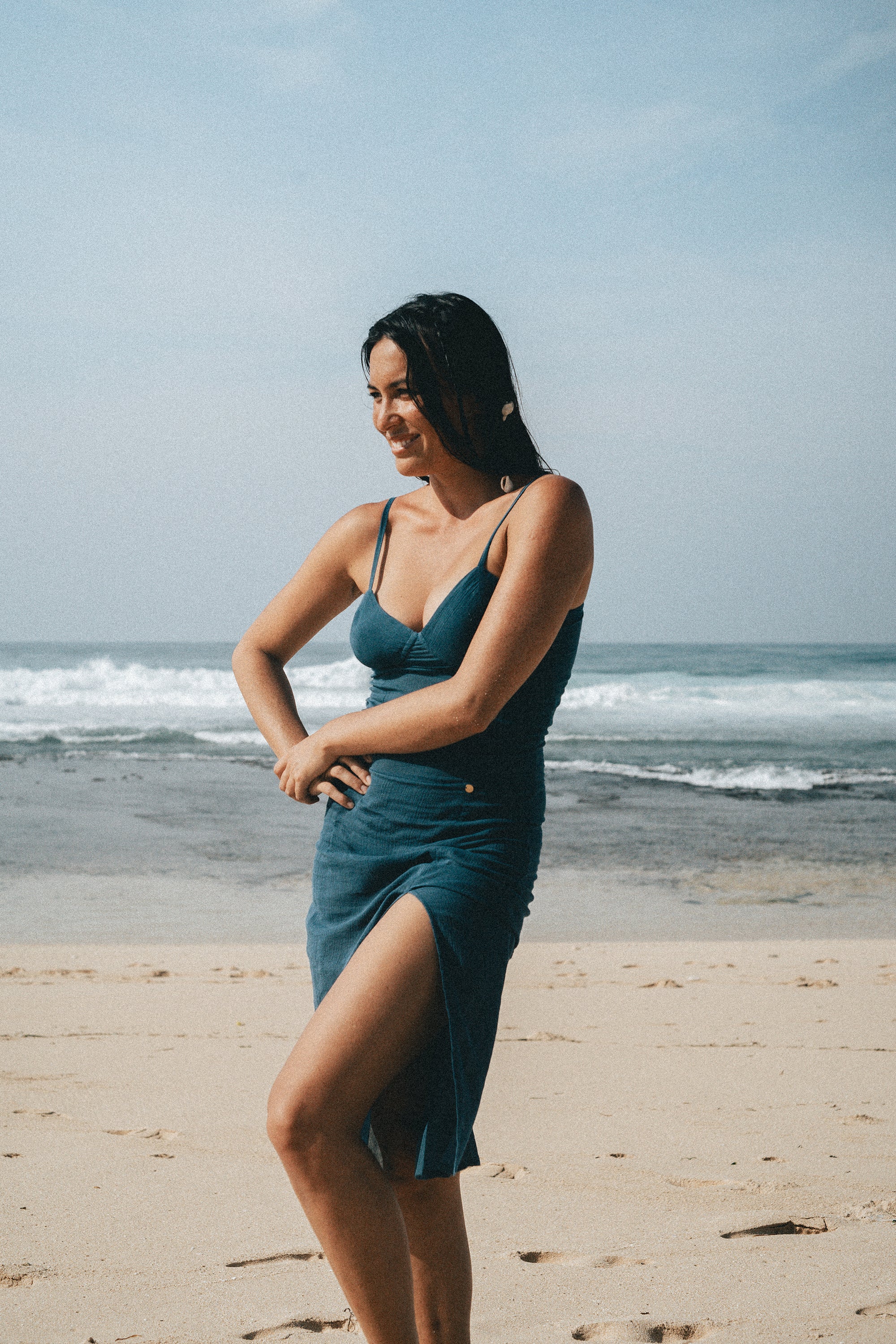 MIA DRESS INDIGO