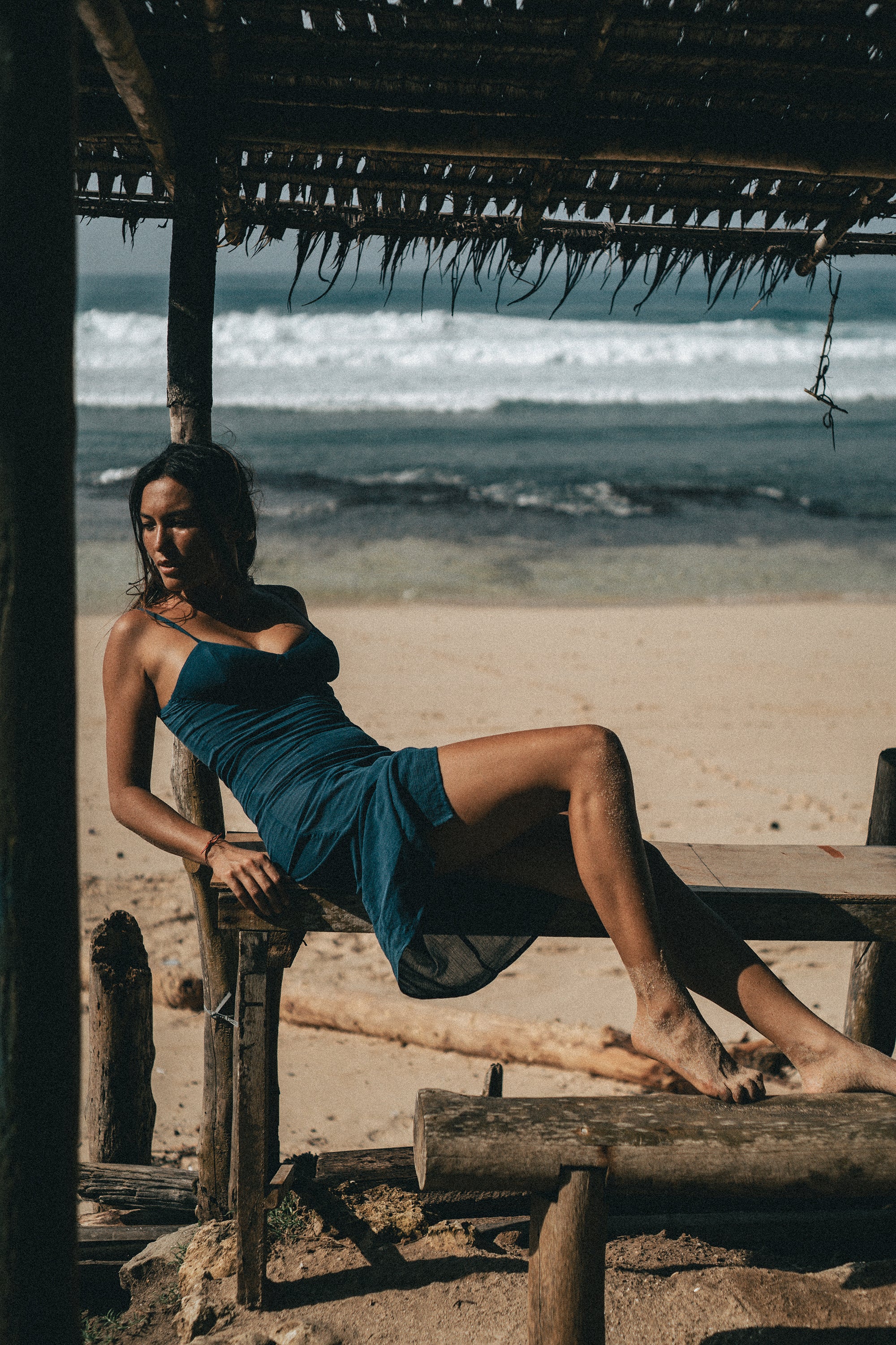 MIA DRESS INDIGO