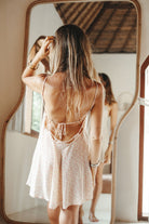 LOLITA SHORT DRESS VINTAGE PINK