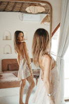 LOLITA SHORT DRESS VINTAGE PINK