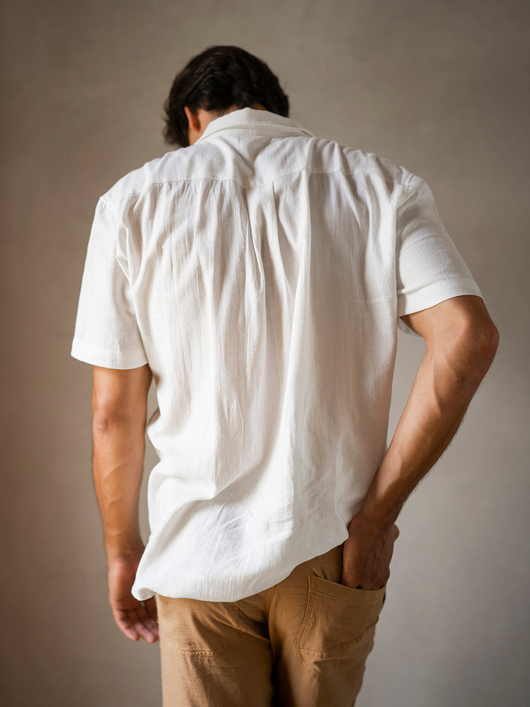 BOYFRIEND SHIRT BUTTERMILK