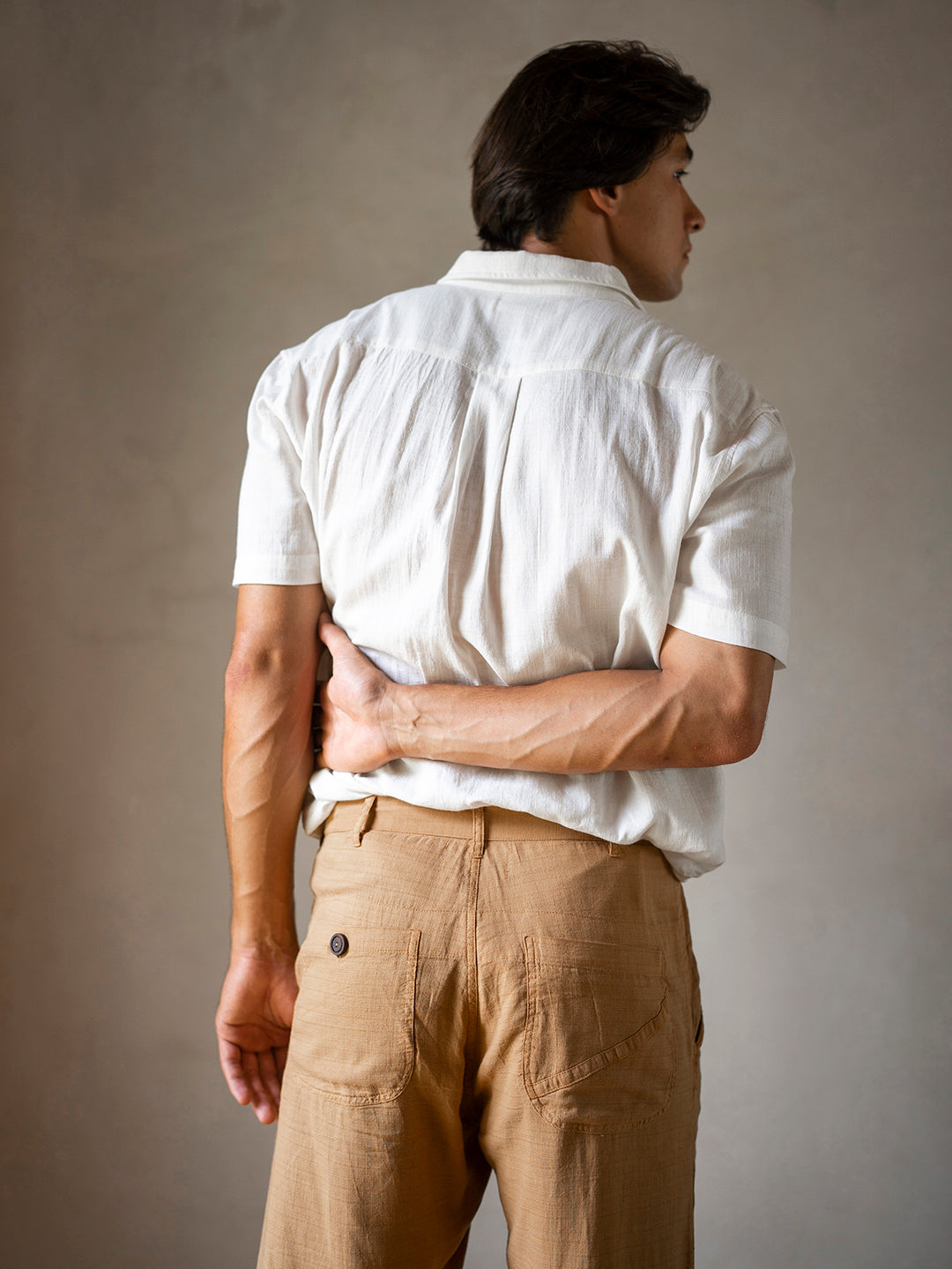 JONNY LONG PANTS TOBACCO