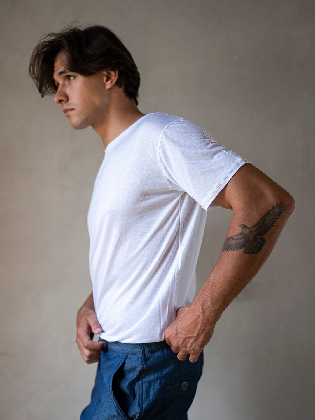 JONNY LONG PANTS DARK DENIM