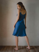 FLIRTY DRESS DENIM