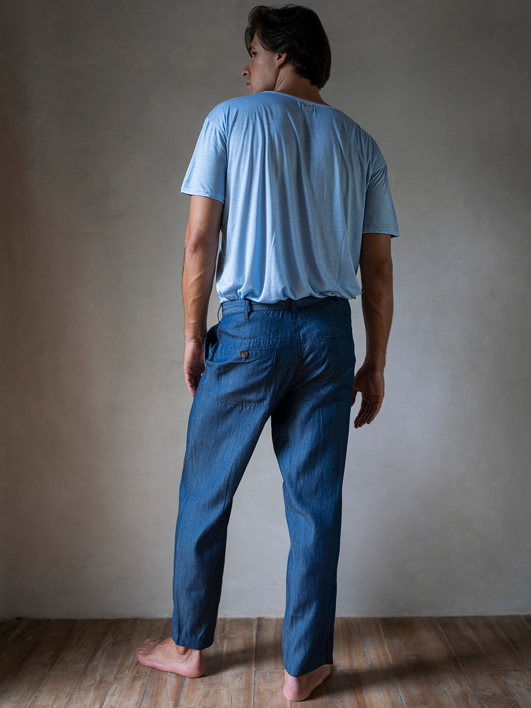 JONNY LONG PANTS DARK DENIM
