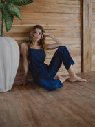 SUNFLOWER DUNGAREES BLUE DENIM