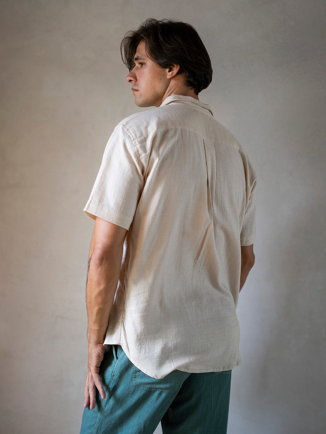 BOYFRIEND SHIRT BUTTERMILK