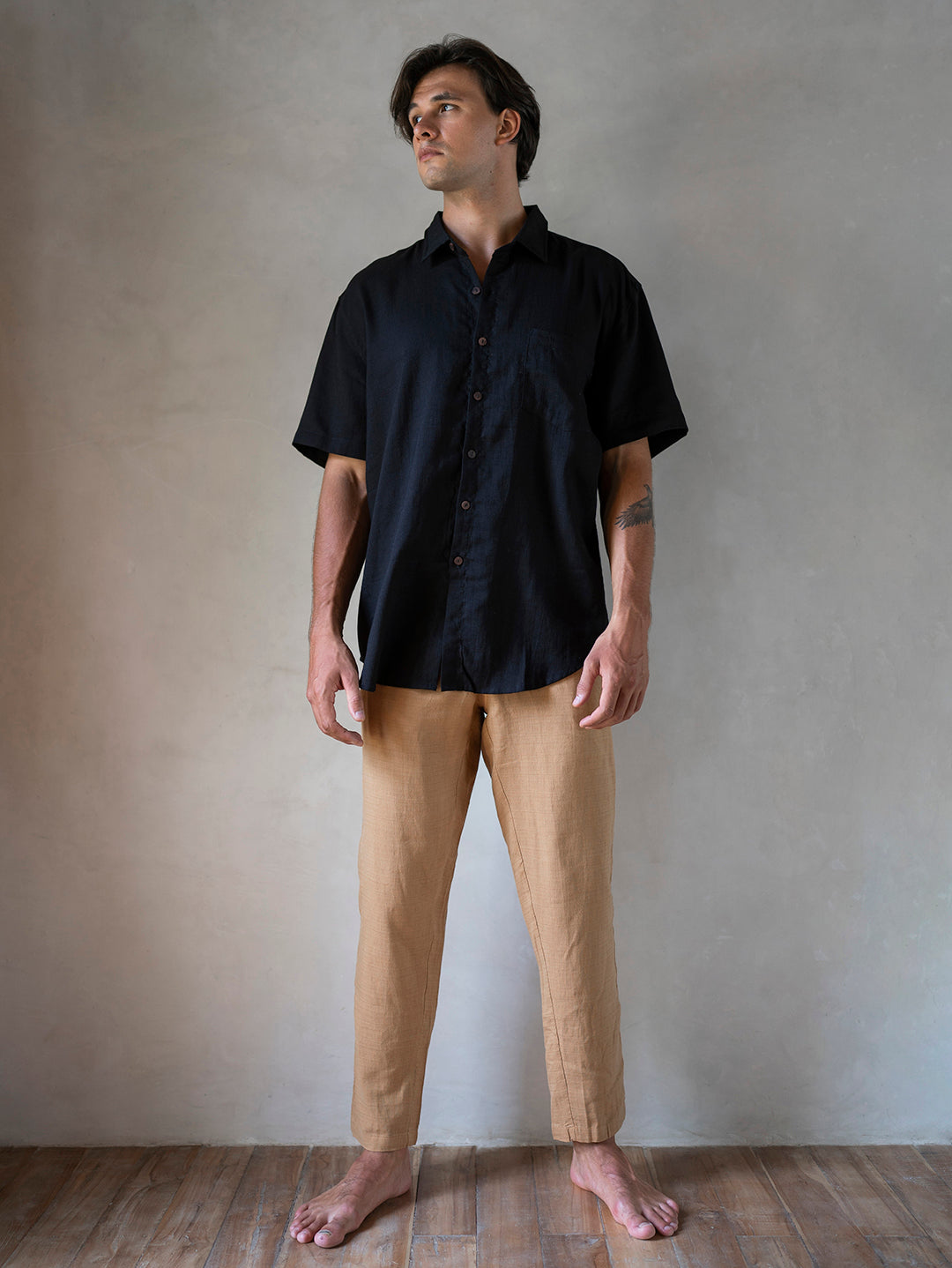 BOYFRIEND SHIRT BLACK