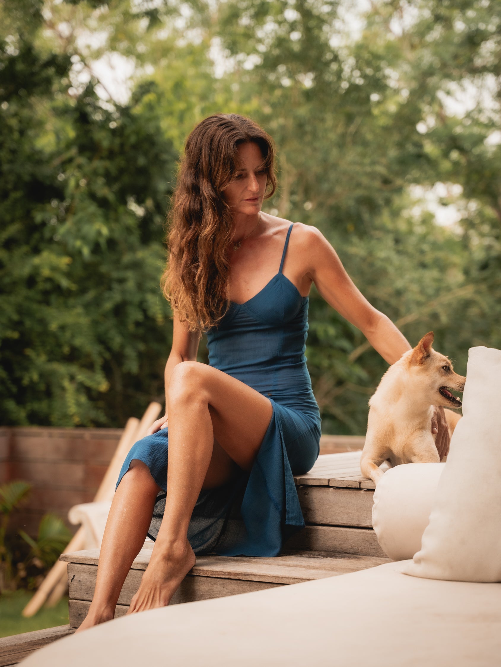 MIA DRESS INDIGO