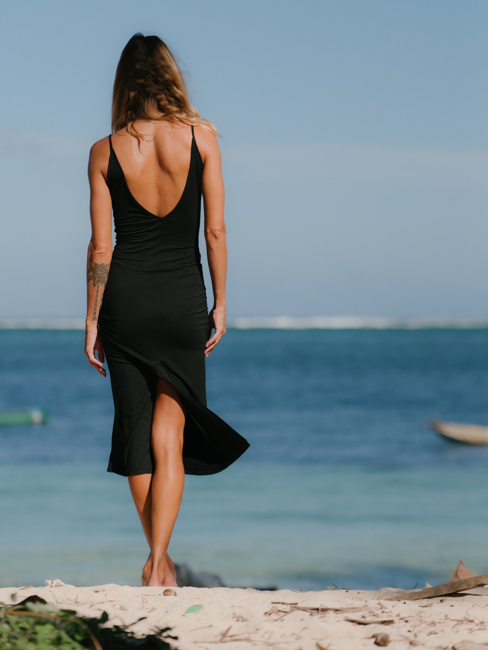 MOIRA DRESS BLACK