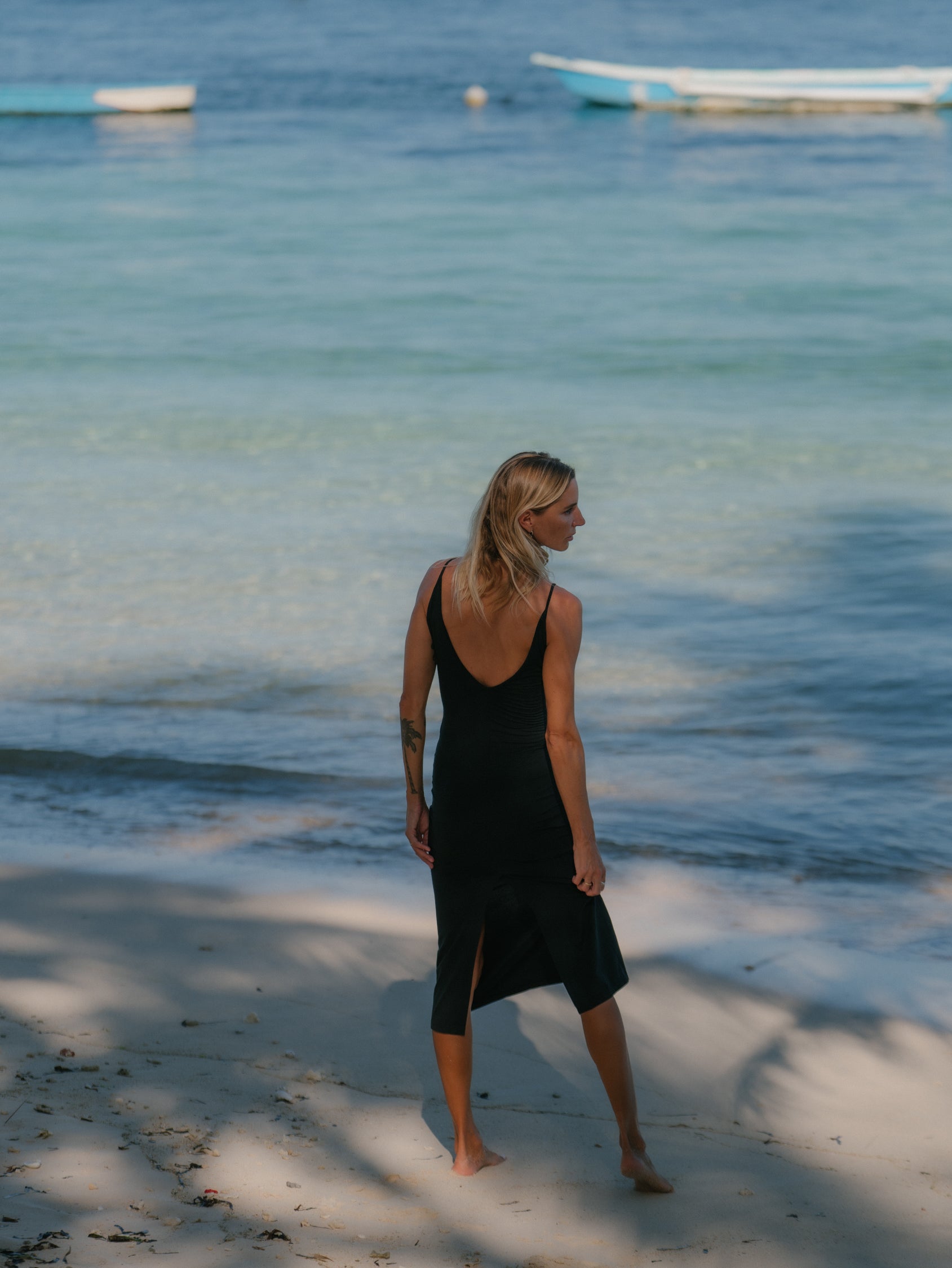 MOIRA DRESS BLACK