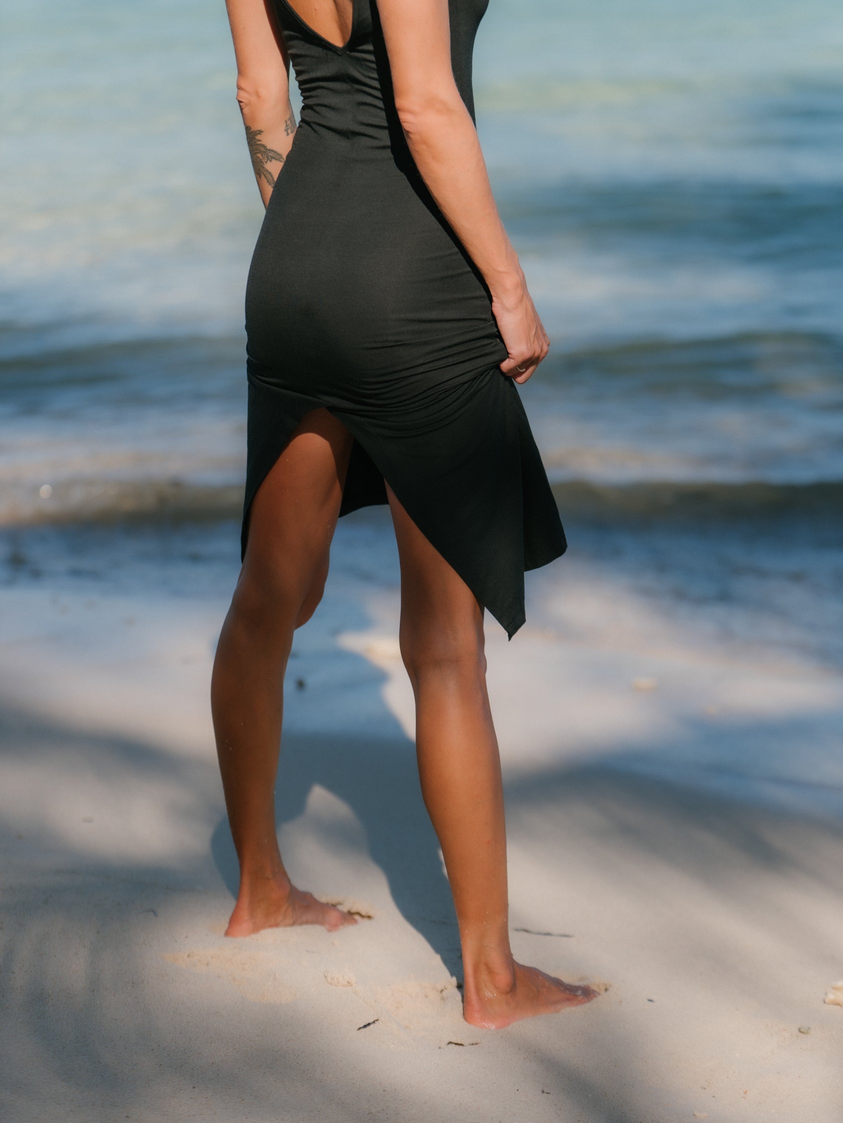 MOIRA DRESS BLACK