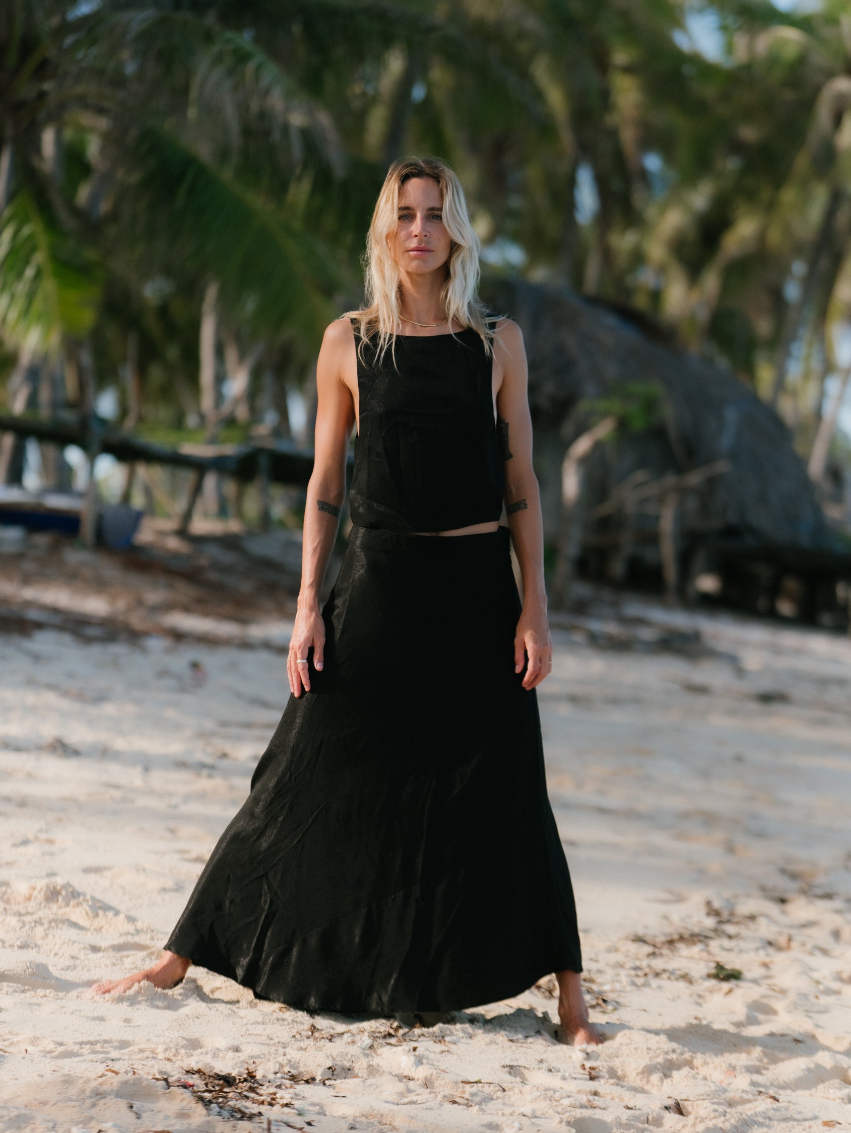 INDIA SKIRT BLACK