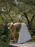 BOHEME MAXI SKIRT WHITE