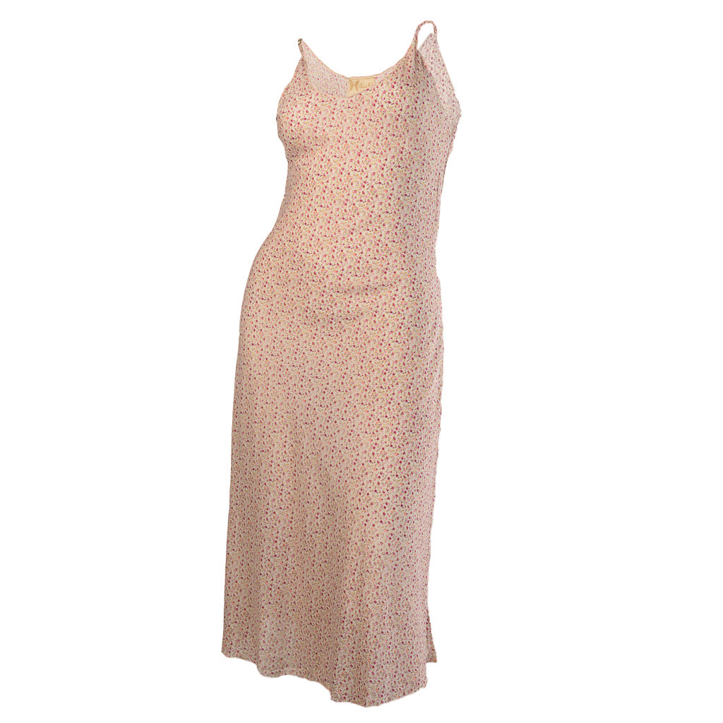 FLIRTY DRESS VINTAGE PINK