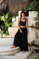ROSIE CROP TOP BLACK