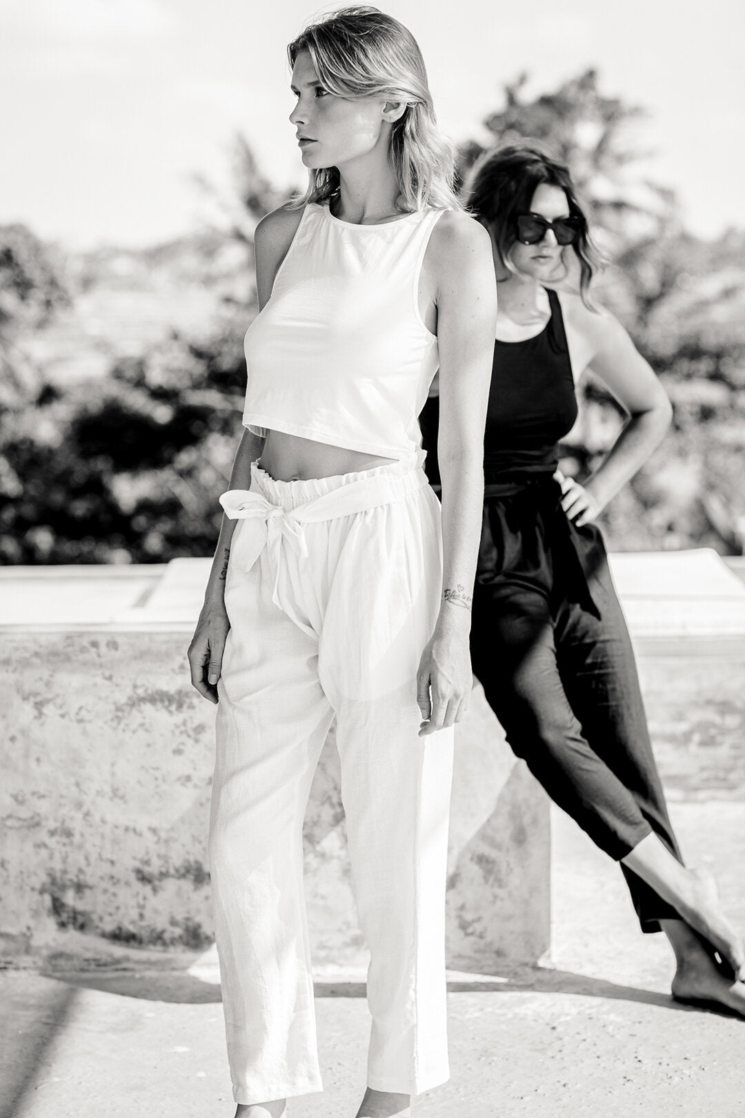 SUNFLOWER PANTS BLACK