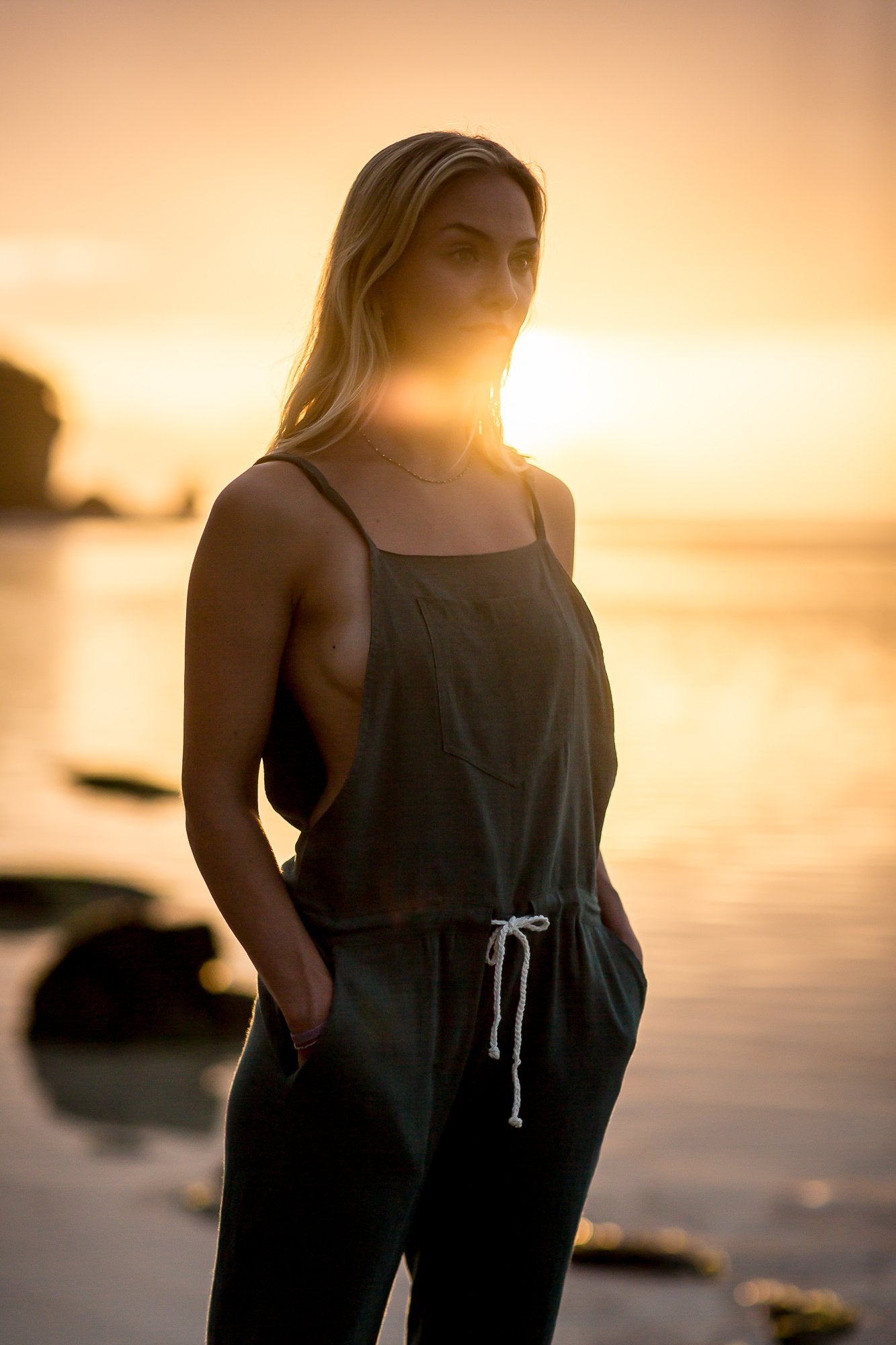 SUNFLOWER DUNGAREES ARMY