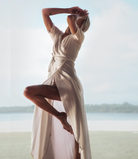 LILI LONG DRESS WHITE
