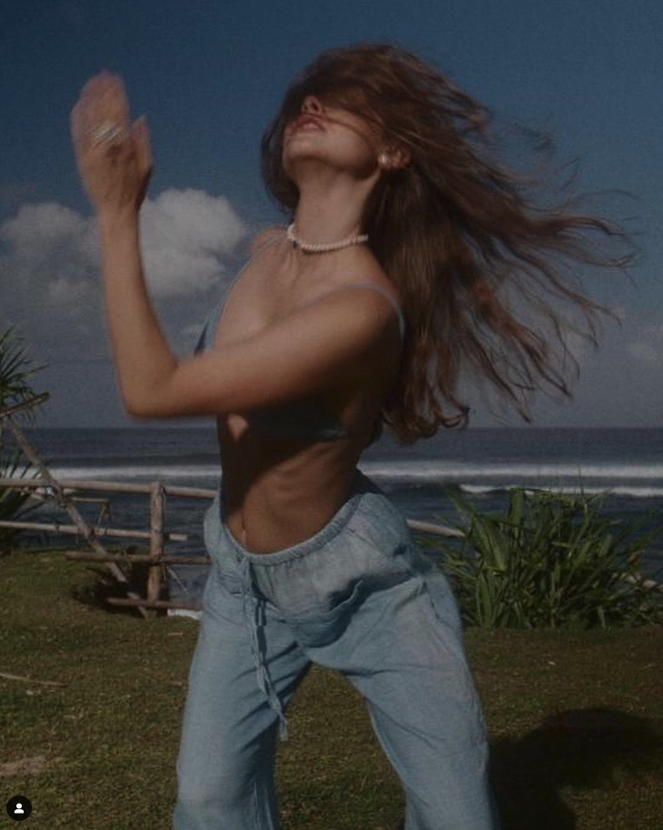 POCKET PANTS BLUE DENIM