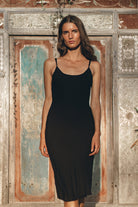 FLIRTY DRESS BLACK
