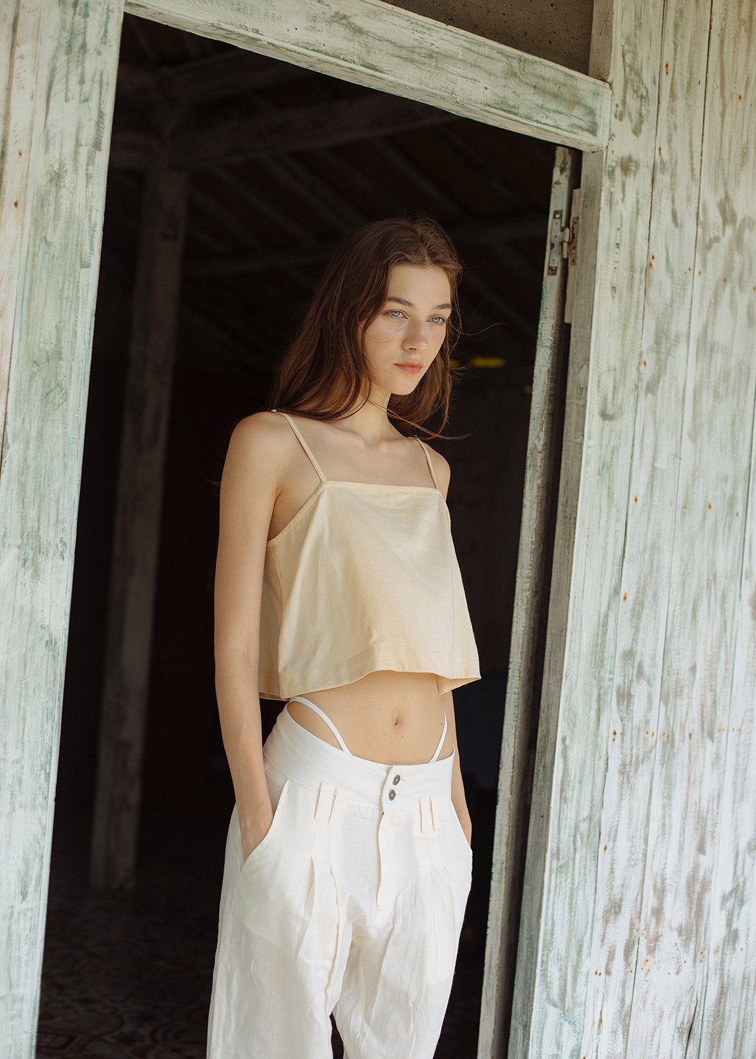 CHINOS PANTS WHITE