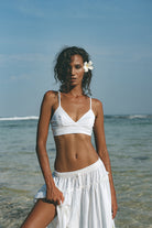 BOHEME MAXI SKIRT WHITE