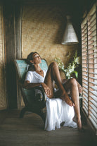 LILI LONG DRESS WHITE