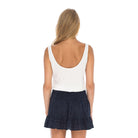 TIE TOP WHITE