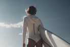 LAKEY'S SURFSUIT HOODIE AVORIO